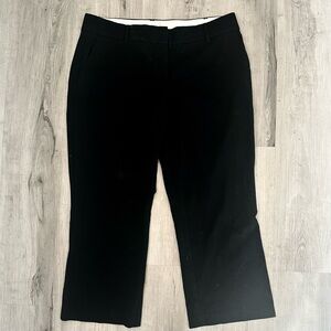JACOB Black Cropped Trousers 7/8